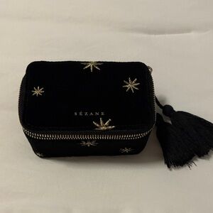 Sezane Daisy Embroidered Jewelry Box